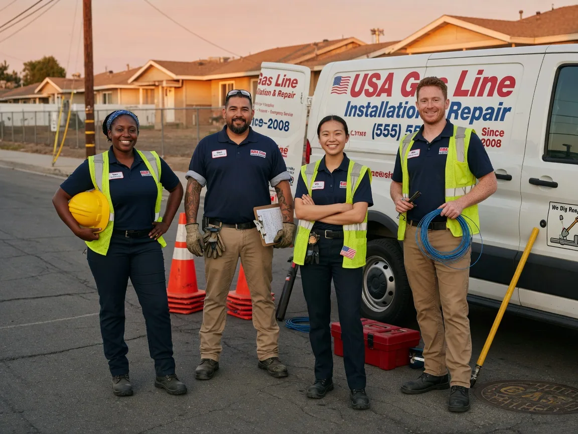 Gas Line Installation company in Brookdale, CA